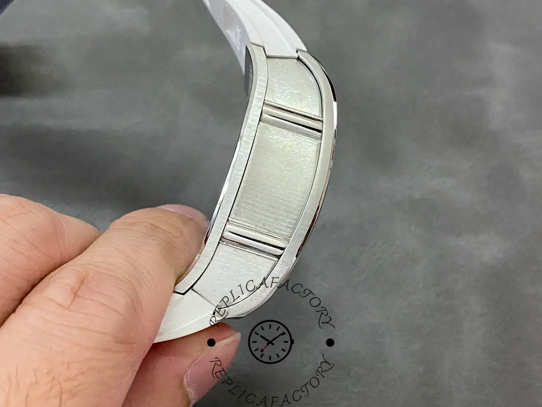 Richard Mille RM010 1:1 Clone Automatic Skeleton White Gold