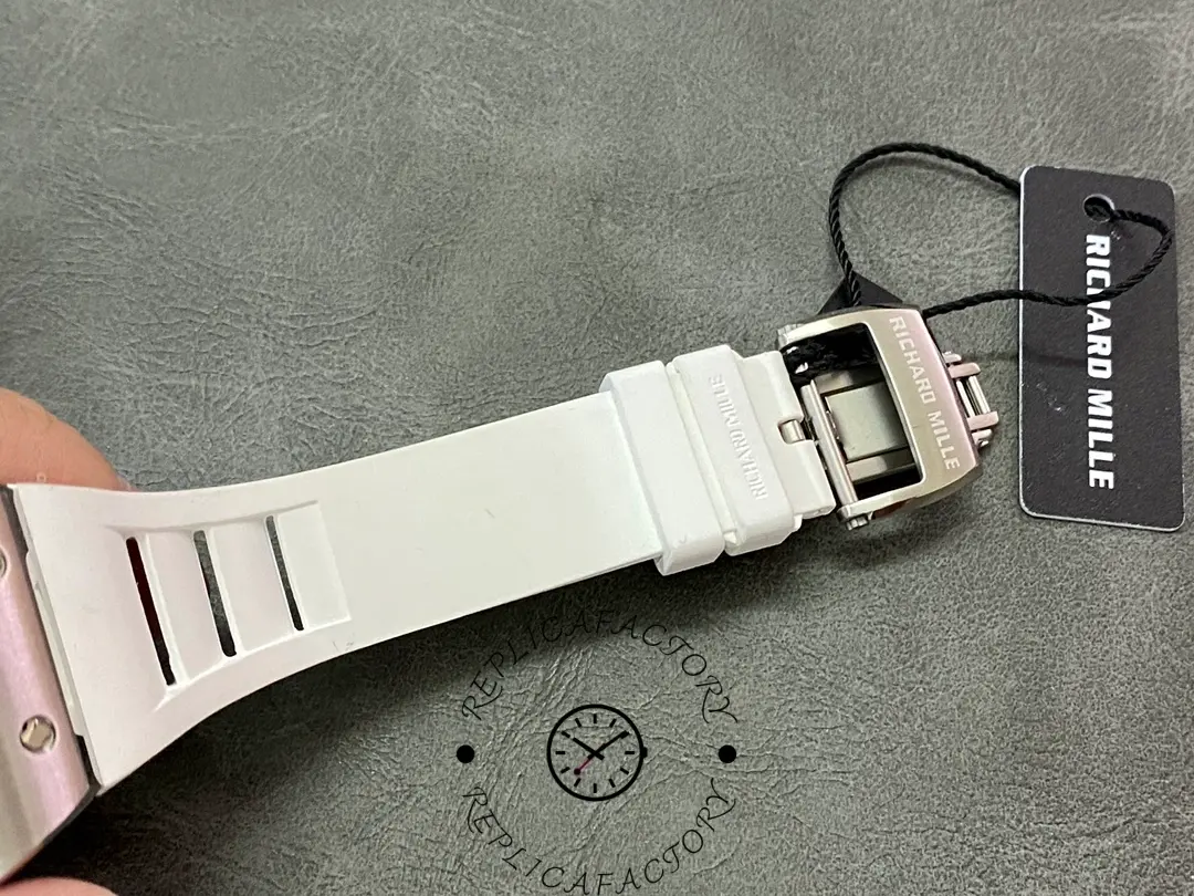 Richard Mille RM010 1:1 Clone Automatic Skeleton White Gold