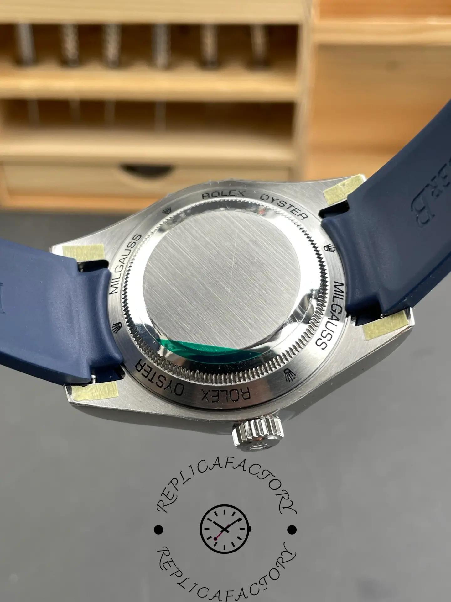 1:1 Clone Rolex Milgauss 116400 Who Cares I'm Already Late