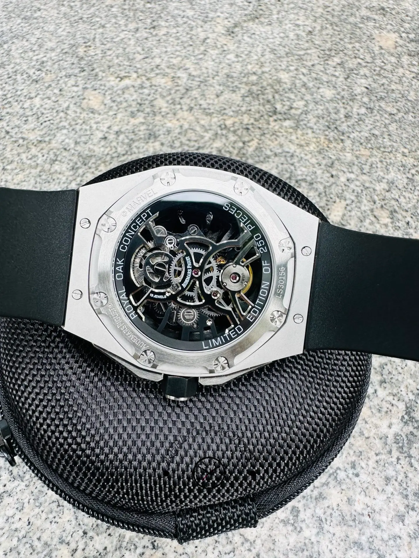 AP Royal Oak Concept Tourbillon 26632CN.OO.D100CA.01 Black Suit Spider-man