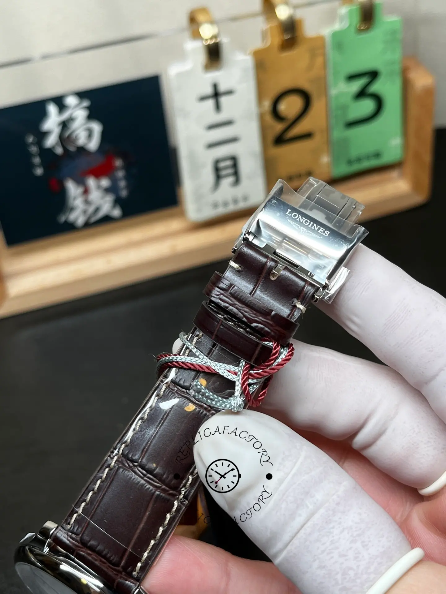 Longines L2.793.4.78.3 Master Automatic Date Replica Silver Barleycorn