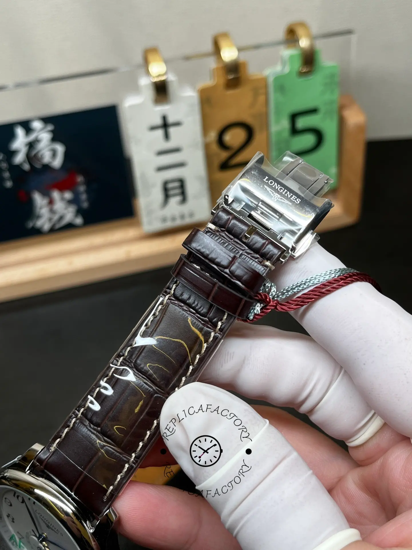 Replica Longines Master Arabic Collection L2.909.4.78.3 40mm Moonphase