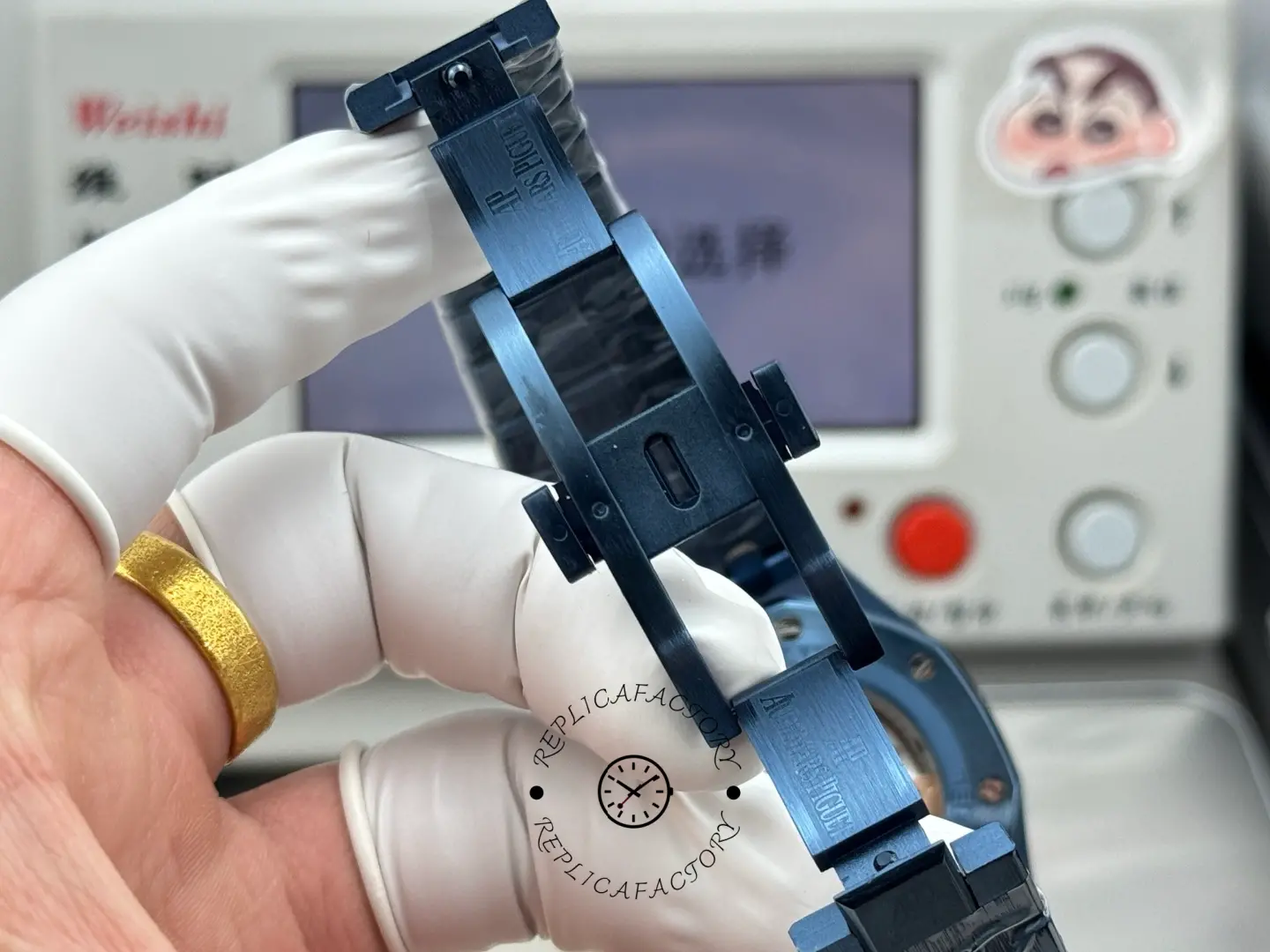 Replica AP Royal Oak Perpetual Calendar 26579CS.OO.1225CS.01 Blue Ceramic