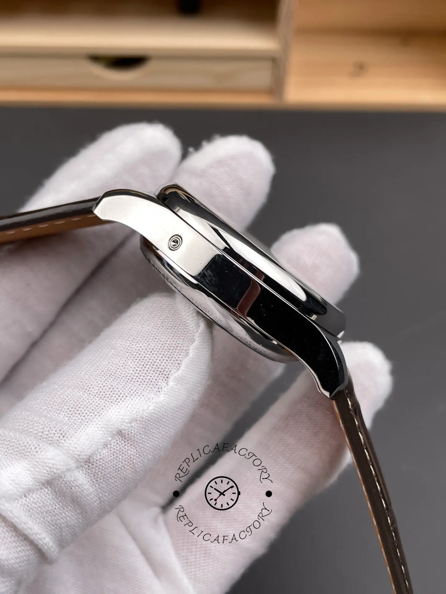 1:1 Clone Longines Master Collection L2.673.4.78.3 40mm Silver Leather Strap