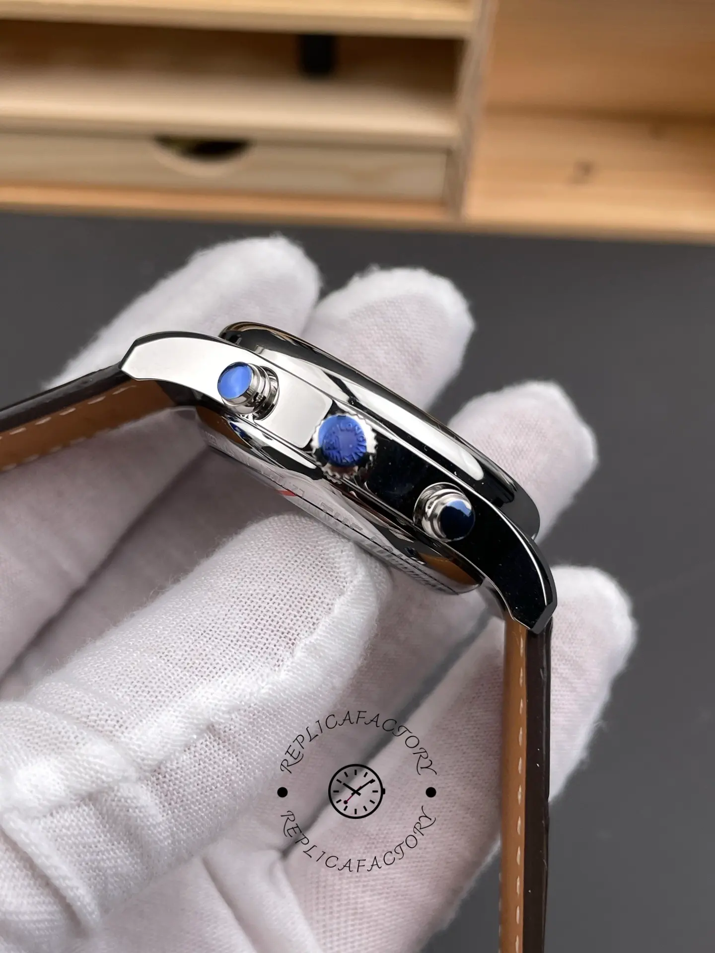 1:1 Clone Longines Master Collection L2.673.4.78.3 40mm Silver Leather Strap