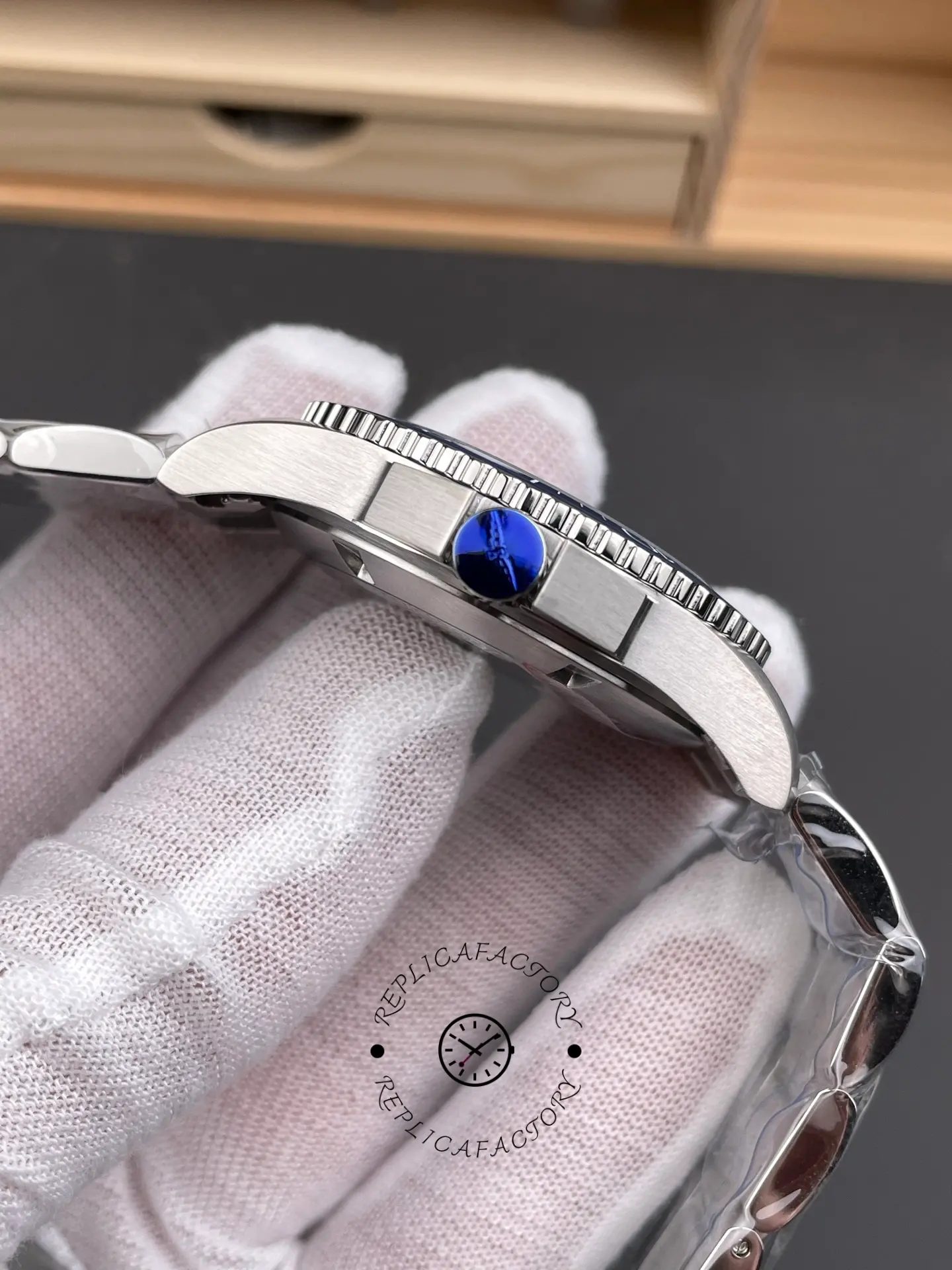Longines HydroConquest Automatic 41mm 1:1 Clone L3.781.4.96.6 Blue Dial Steel