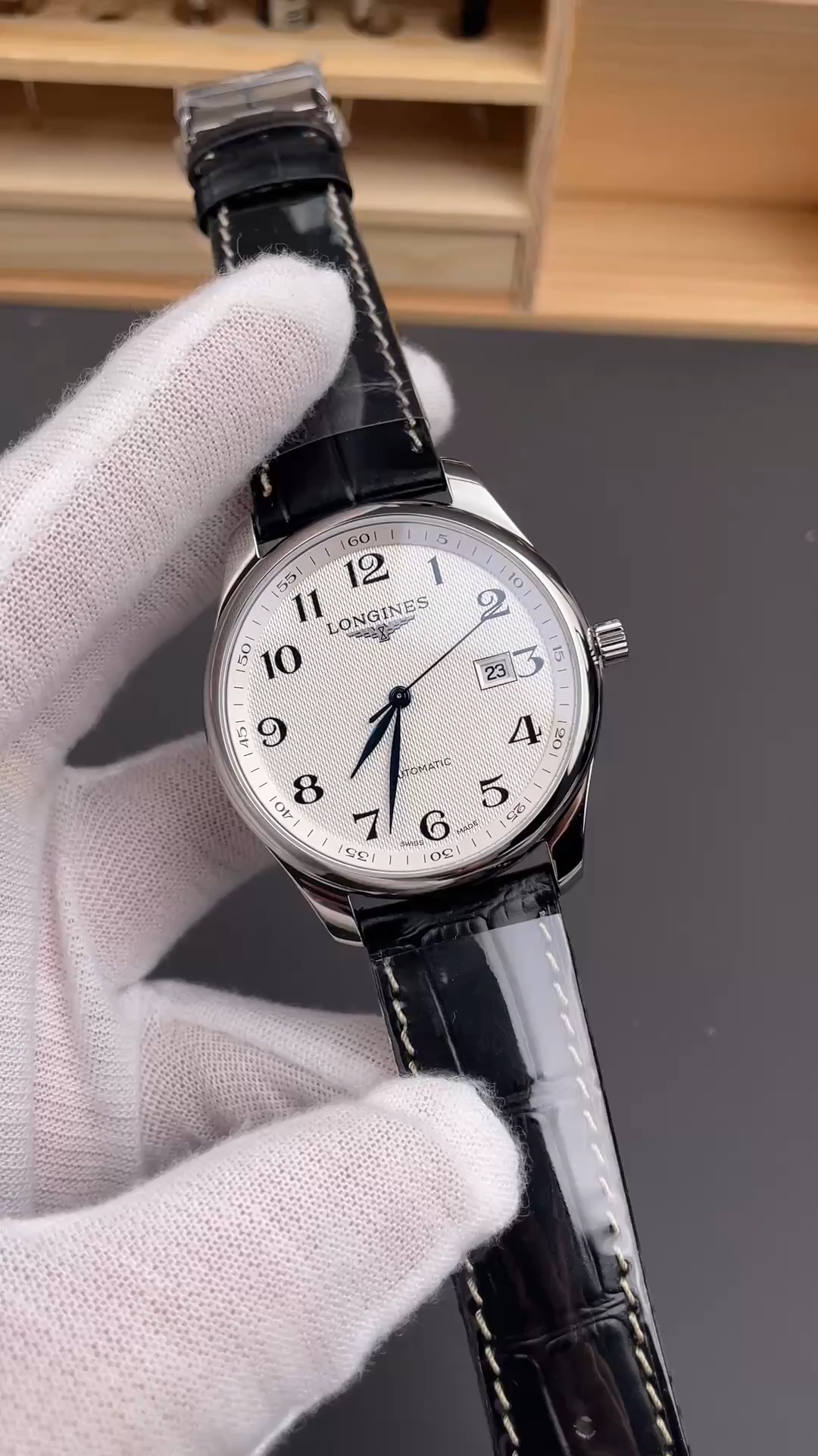 Longines L2.893.4.78.3 Master Collection 1:1 Clone Silver Dial Automatic Arabic