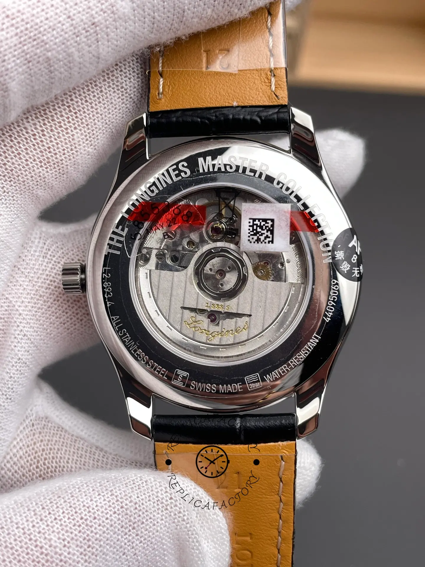 Longines L2.893.4.78.3 Master Collection 1:1 Clone Silver Dial Automatic Arabic