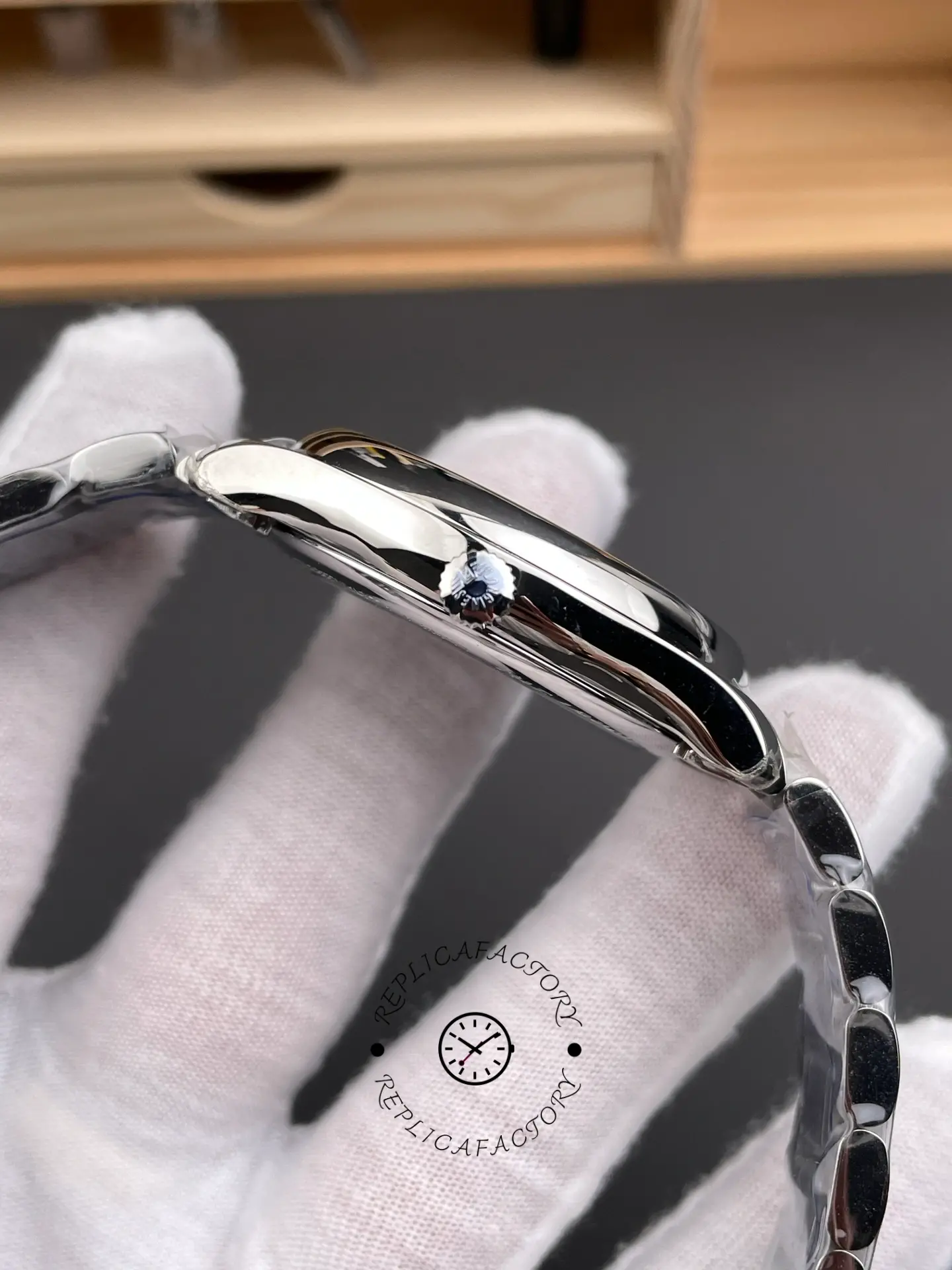 Longines L2.919.4.77.6 Master Collection Replica White Dial Moonphase Diamonds
