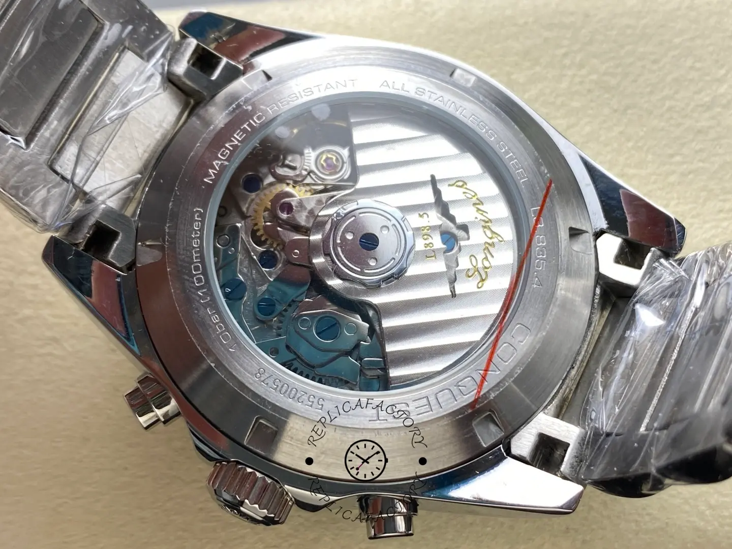Replica Longines Conquest 42mm Chronograph L3.835.4.92.6 Blue Dial