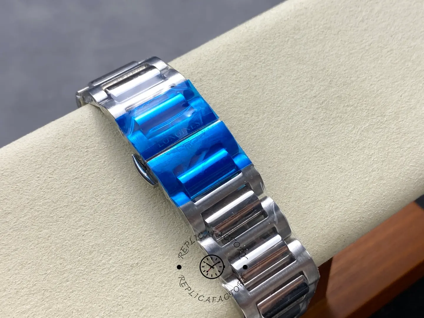 Longines L3.835.4.91.2 Conquest Replica 42 Blue Chronograph Automatic Steel