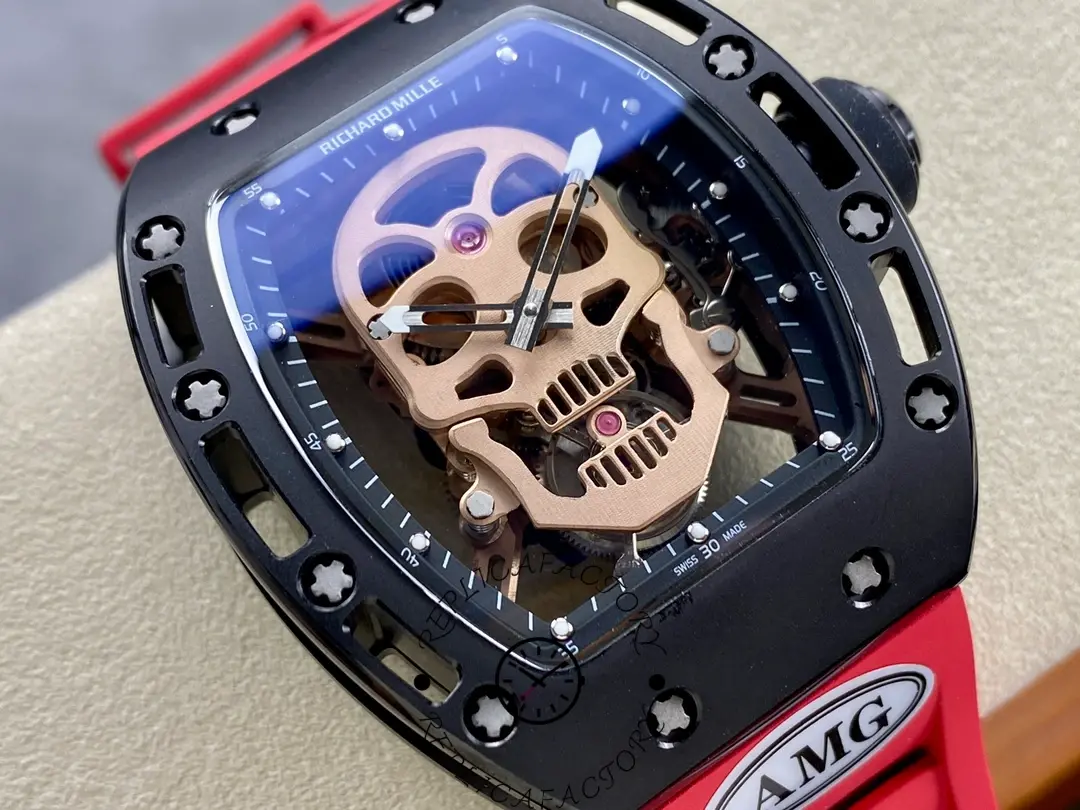 Richard Mille RM 052-01 Skull 1:1 Clone Tourbillon Watch