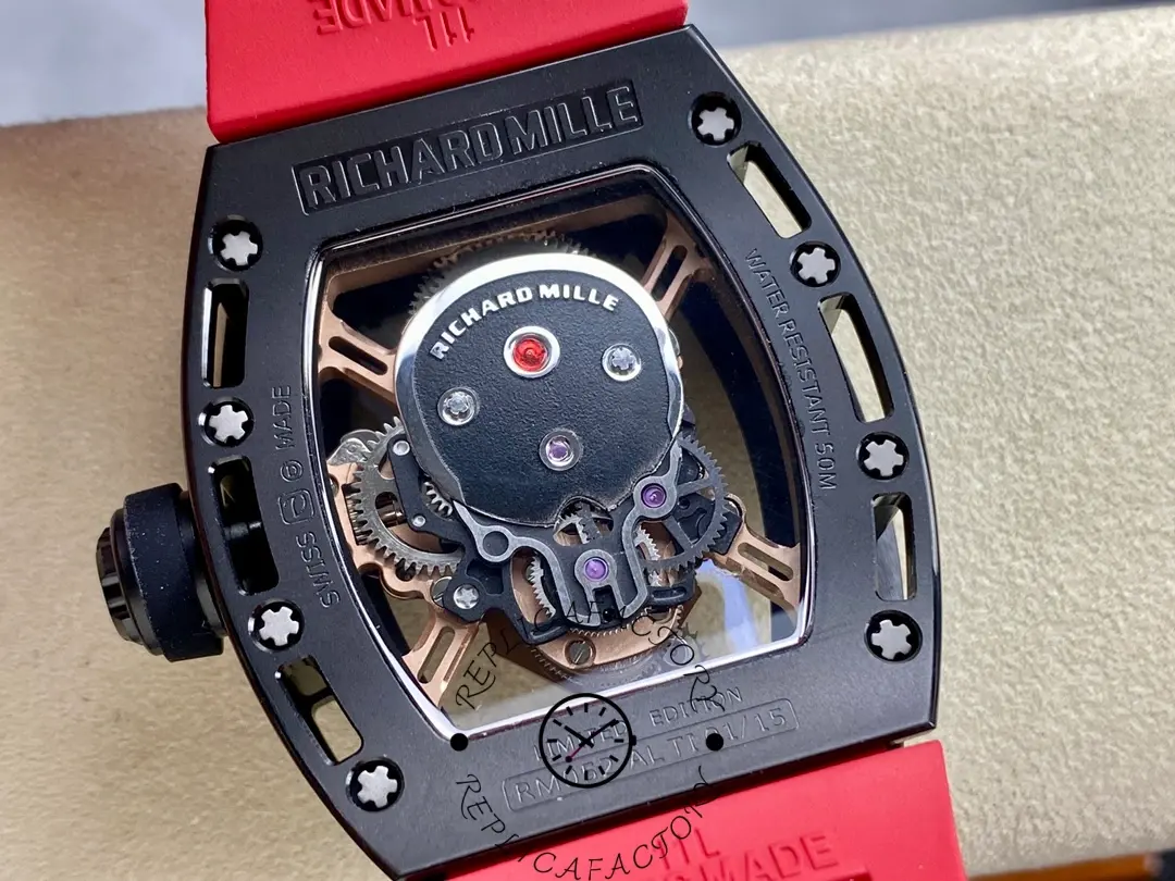 Richard Mille RM 052-01 Skull 1:1 Clone Tourbillon Watch