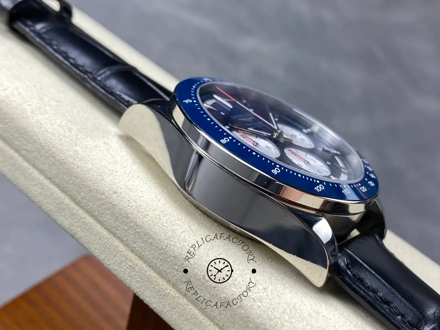 Longines L3.835.4.91.2 Conquest Replica Blue Dial Men's Watch