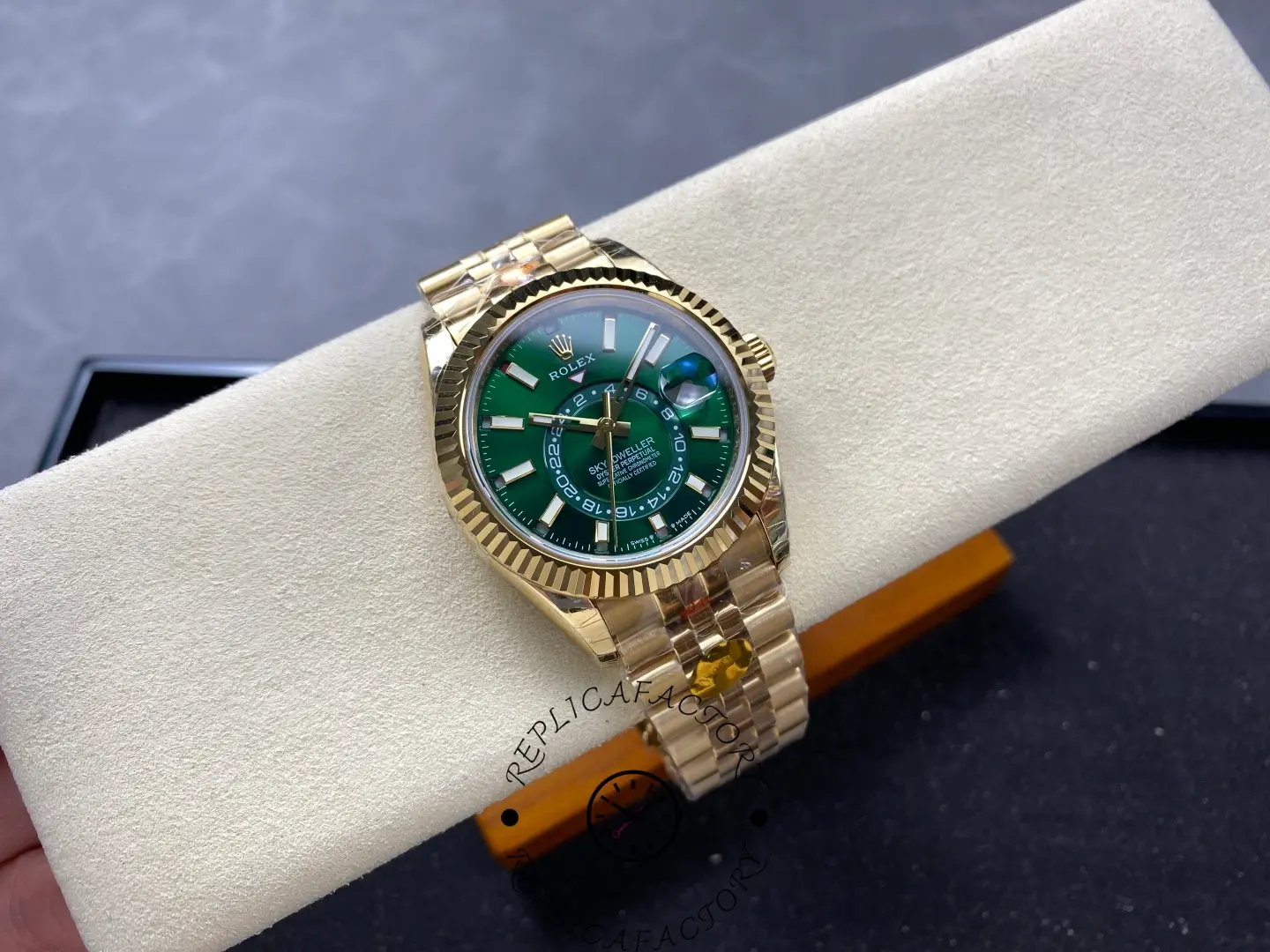2025 Rolex Sky-Dweller m336938-0008 1:1 Clone Green Dial