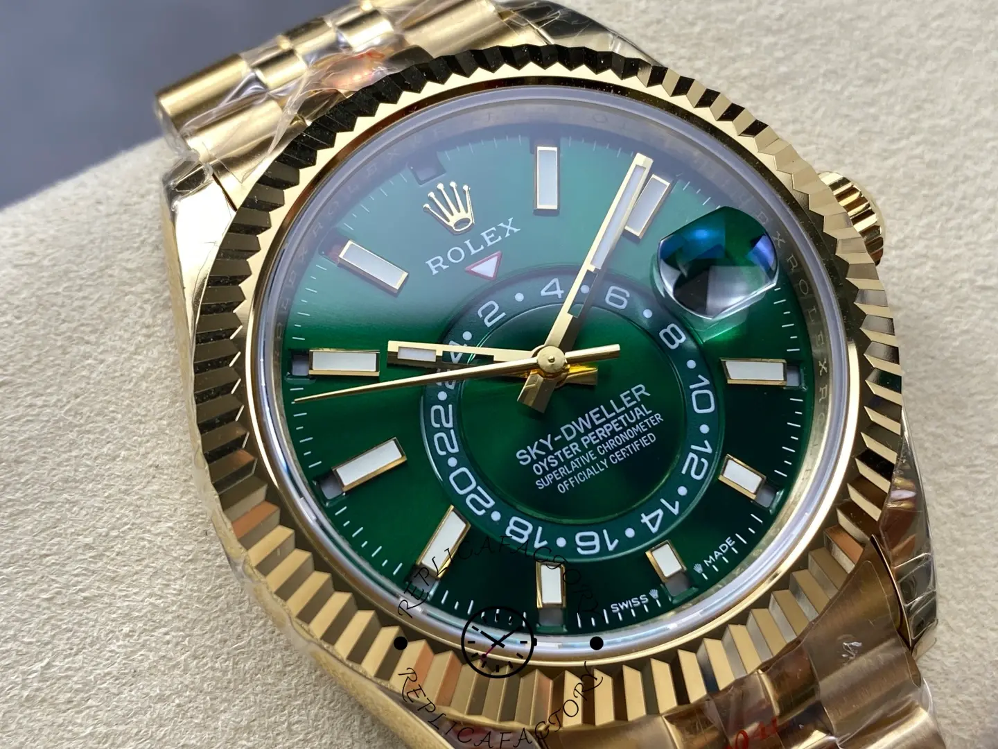 2025 Rolex Sky-Dweller m336938-0008 1:1 Clone Green Dial