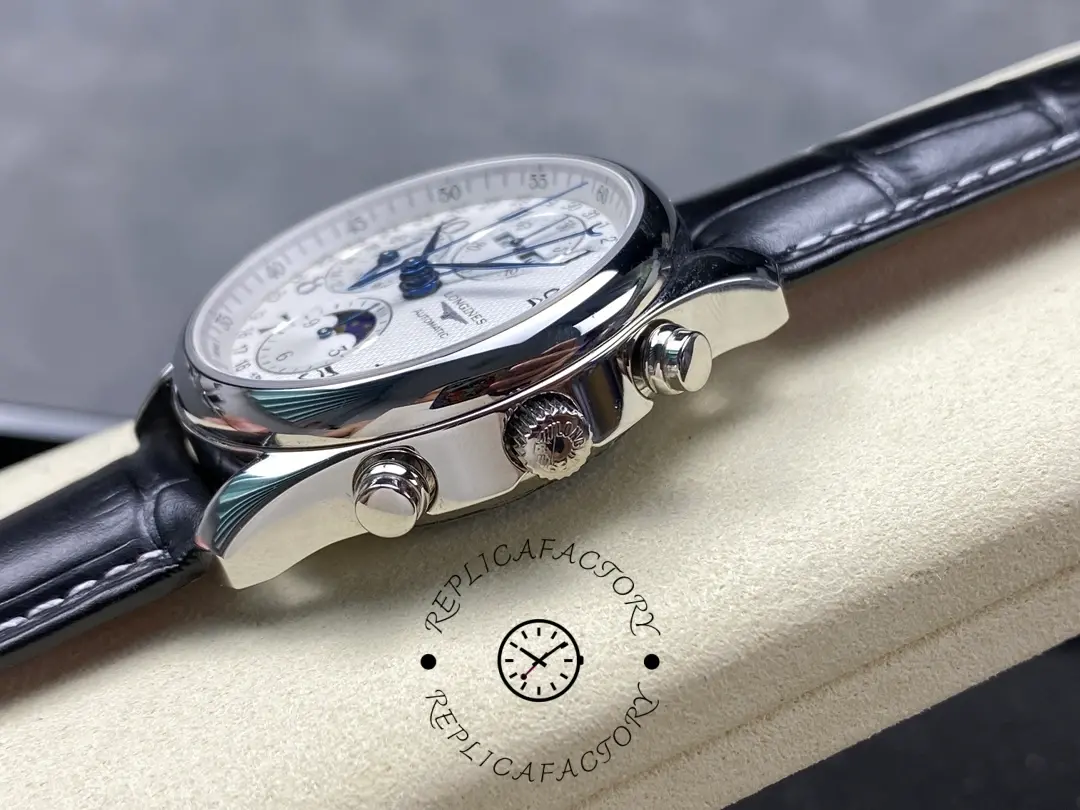 Longines L2.673.4.78.3 Master Collection Replica Moonphase Chronograph Arabic 40