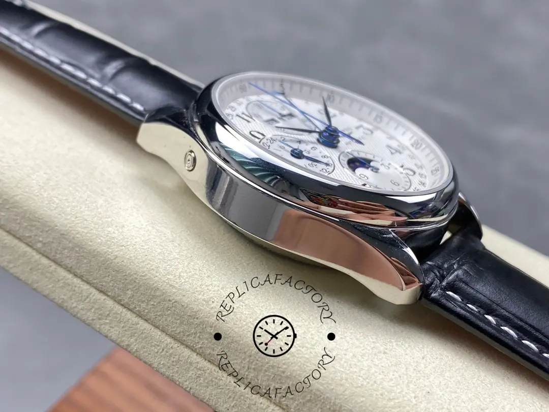 Longines L2.673.4.78.3 Master Collection Replica Moonphase Chronograph Arabic 40