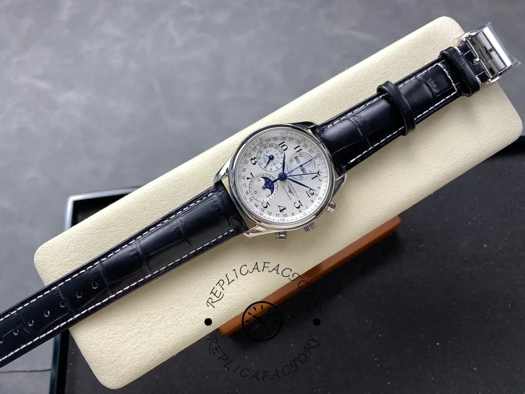 Longines L2.673.4.78.3 Master Collection Replica Moonphase Chronograph Arabic 40