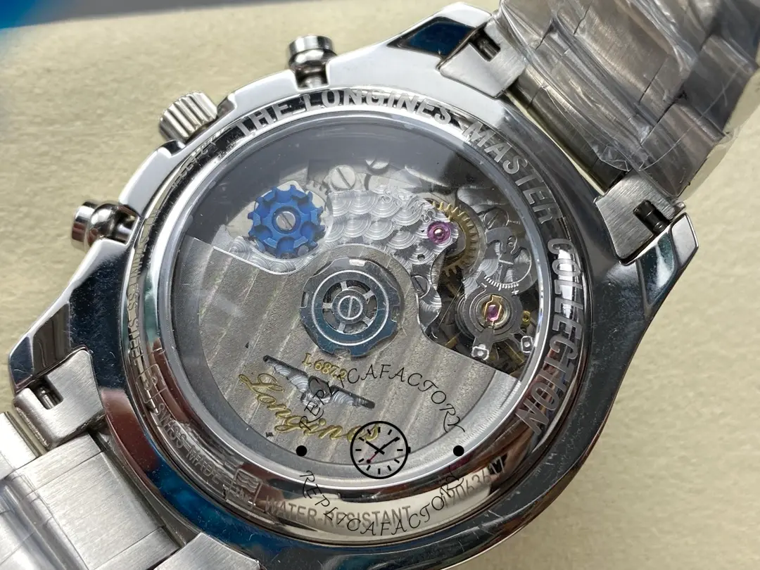 Longines L2.673.4.92.6 Master Collection 40 Stainless Steel 1:1 Clone Blue Dial