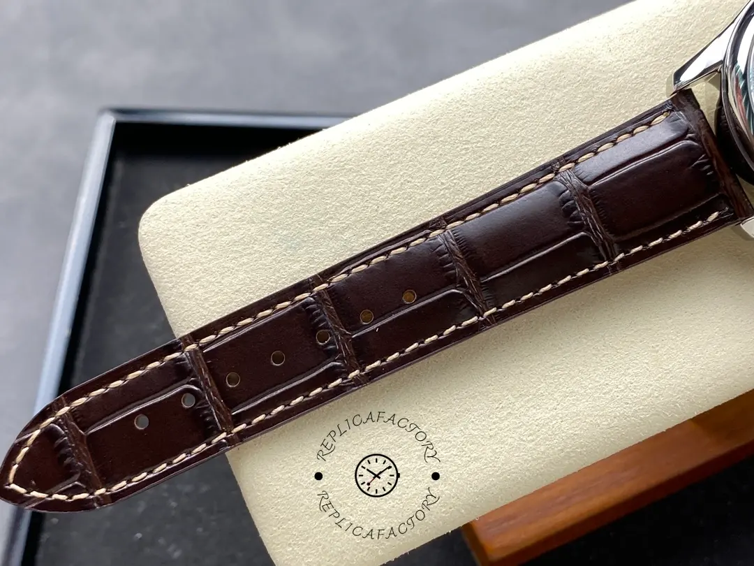 Longines Master Collection Replica Brown Leather Strap L2.773.4.71.2 Chronograph 42MM