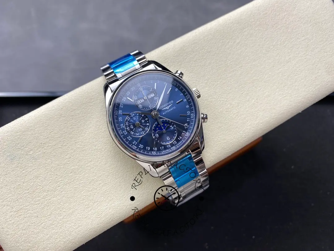Longines L2.673.4.92.6 Master Collection 40 Stainless Steel 1:1 Clone Blue Dial
