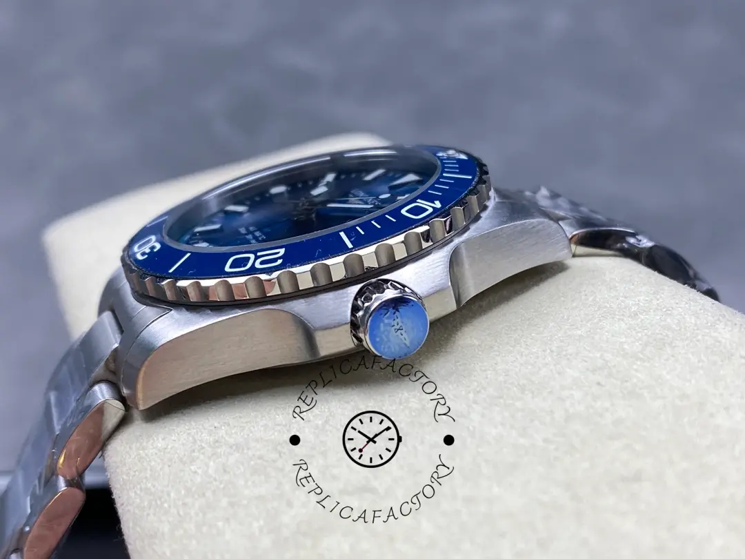 Longines HydroConquest GMT 41 Blue Dial L3.790.4.96.6 1:1 Clone Ceramic Bezel