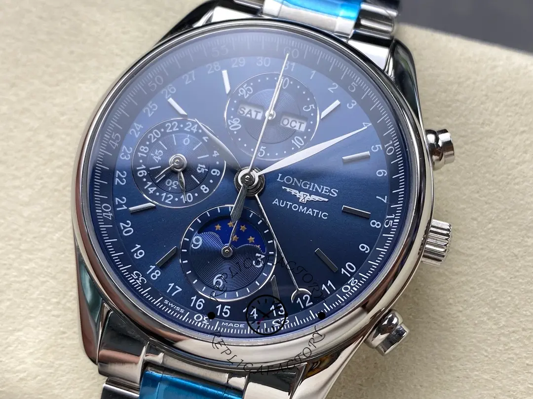 Longines L2.673.4.92.6 Master Collection 40 Stainless Steel 1:1 Clone Blue Dial