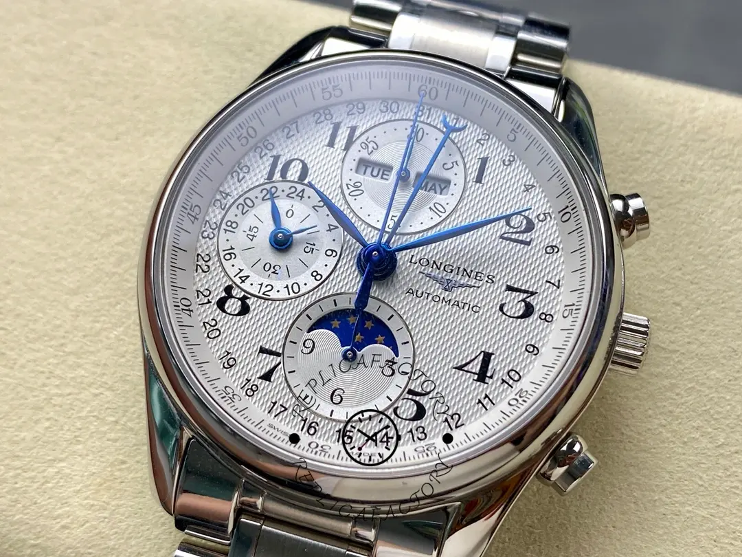 Longines Replica Master Collection L2.673.4.78.6 Complete Calendar Chronograph 40