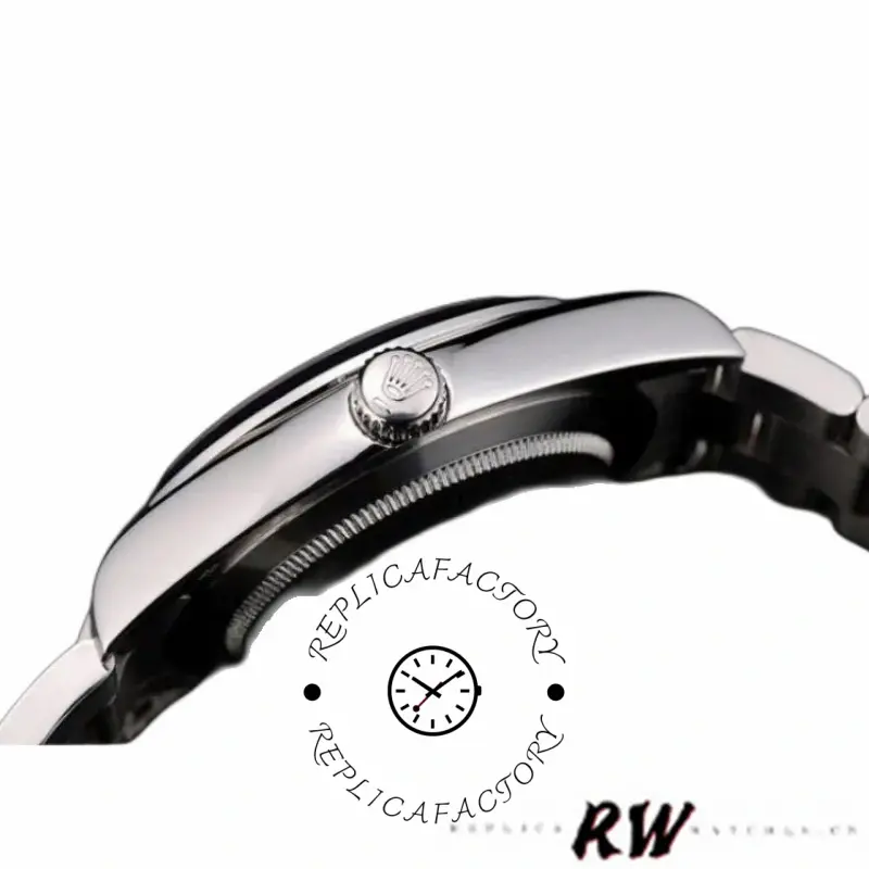 Rolex Explorer 42002 Stainless Steel Black Dial 39MM Mens Replica Watch