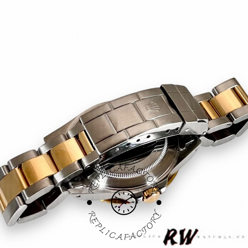Rolex GMT-Master II 16713 White Gold Chocolate Dial 40mm Mens Replica Watch