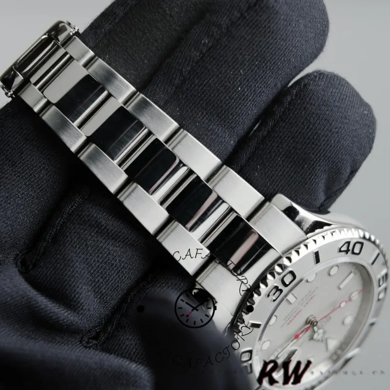 Rolex Yacht-Master 16622 case, brushed case and bracelet end links.