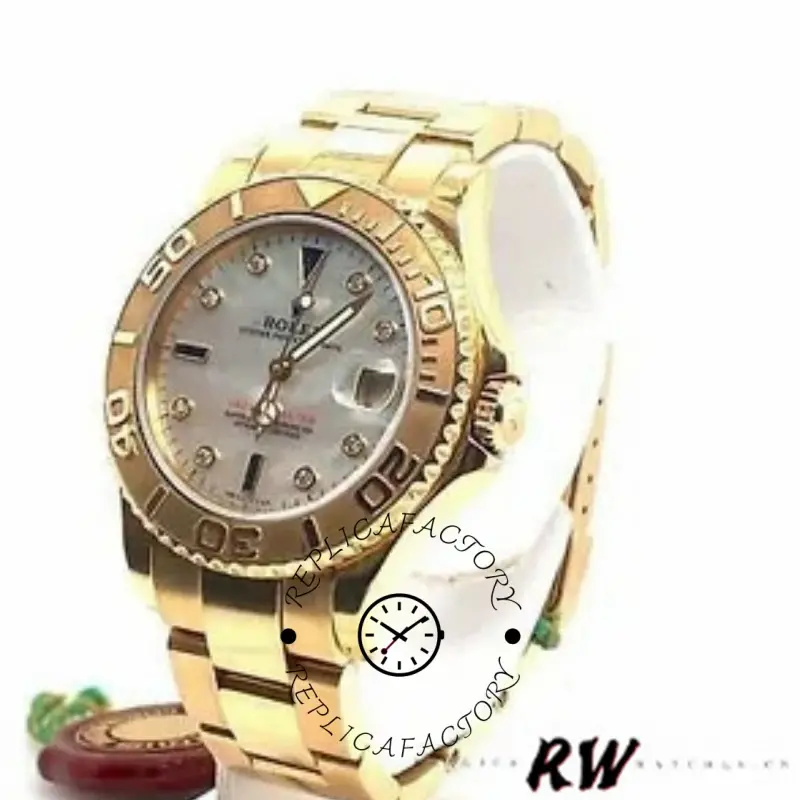 Rolex Yacht-Master 168628 MOP Dial 35mm Unisex Replica Watch
