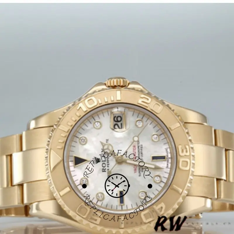 Rolex Yacht-Master 168628 MOP Dial 35mm Unisex Replica Watch