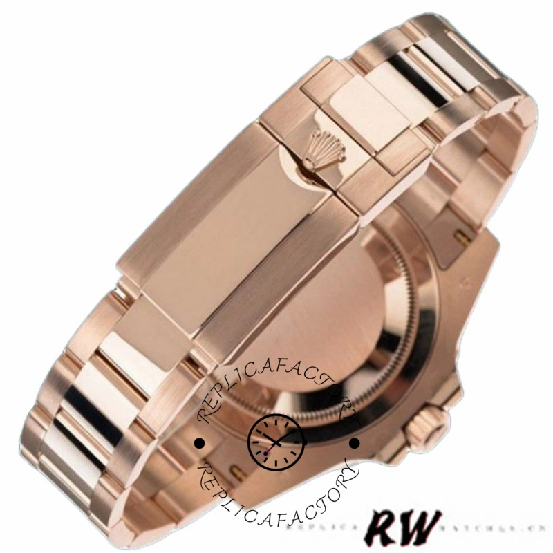 Caseback view of the Rolex Yacht-Master 116695 showing solid back and bracelet clasp area.