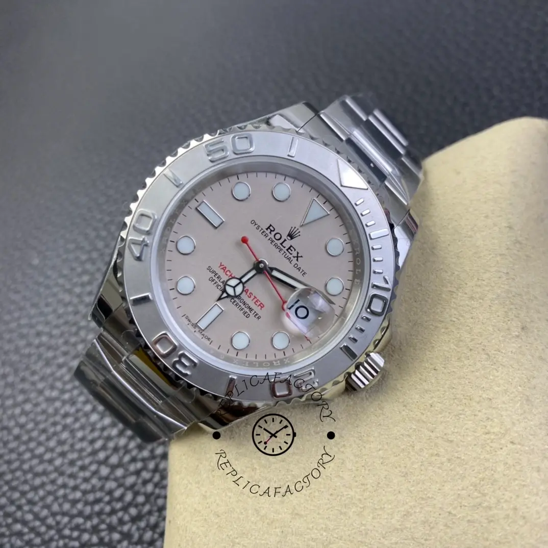 Rolex Yacht-Master 116622 Stainless Steel platinum Dial 40mm Mens Replica Watch