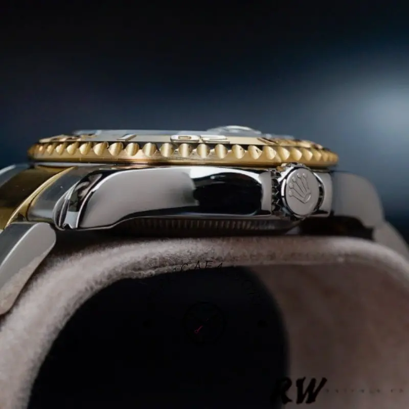 Rolex Yacht-Master 168623 Steel Yellow Gold White Dial 35MM Unisex Replica Watch