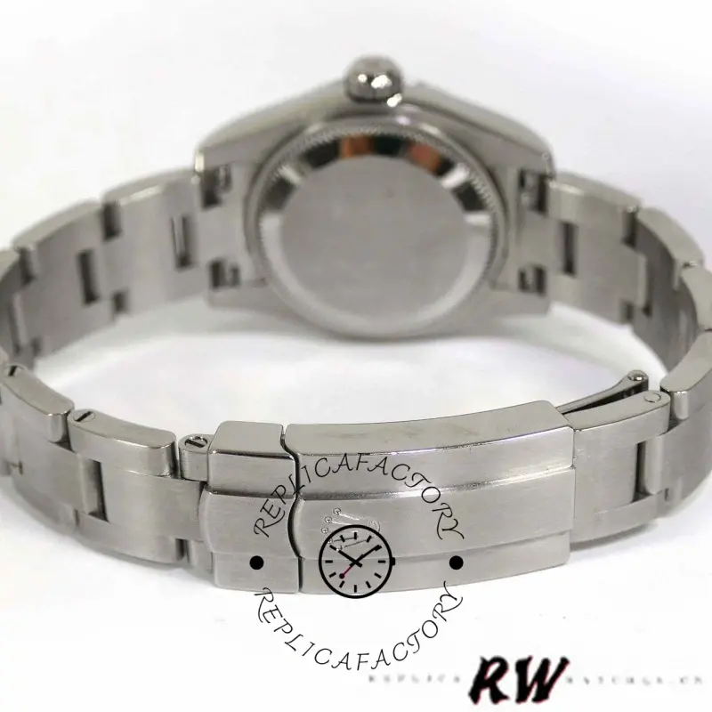 Rolex Oyster Perpetual 176200 Olive Green Dial Oyster Bracelet 26mm Lady Replica Watch