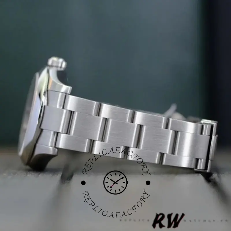Rolex Oyster Perpetual 177200 White Arabic Dial Oyster Bracelet 31mm Lady Replica Watch