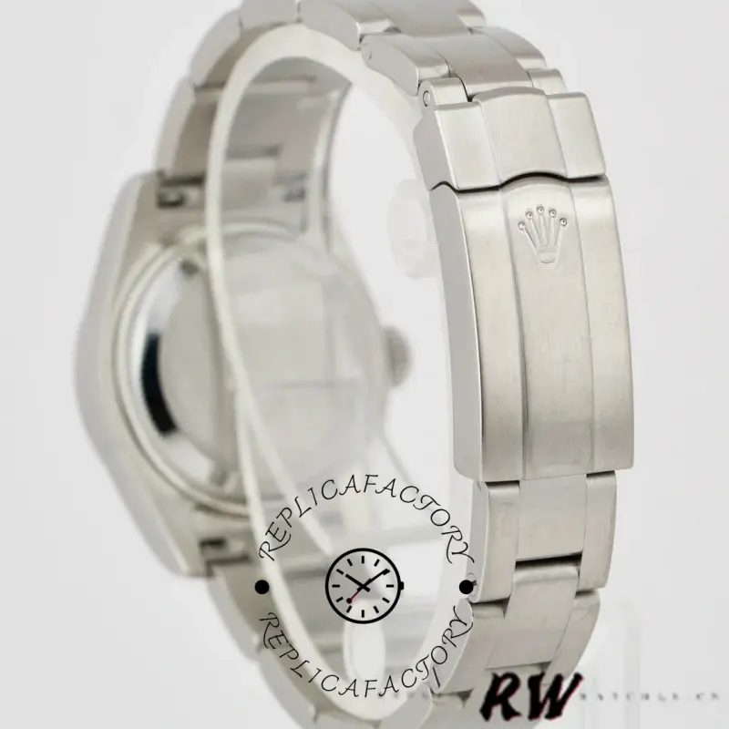 Rolex Oyster Perpetual 176200, rear/side view showing bracelet and clasp area.