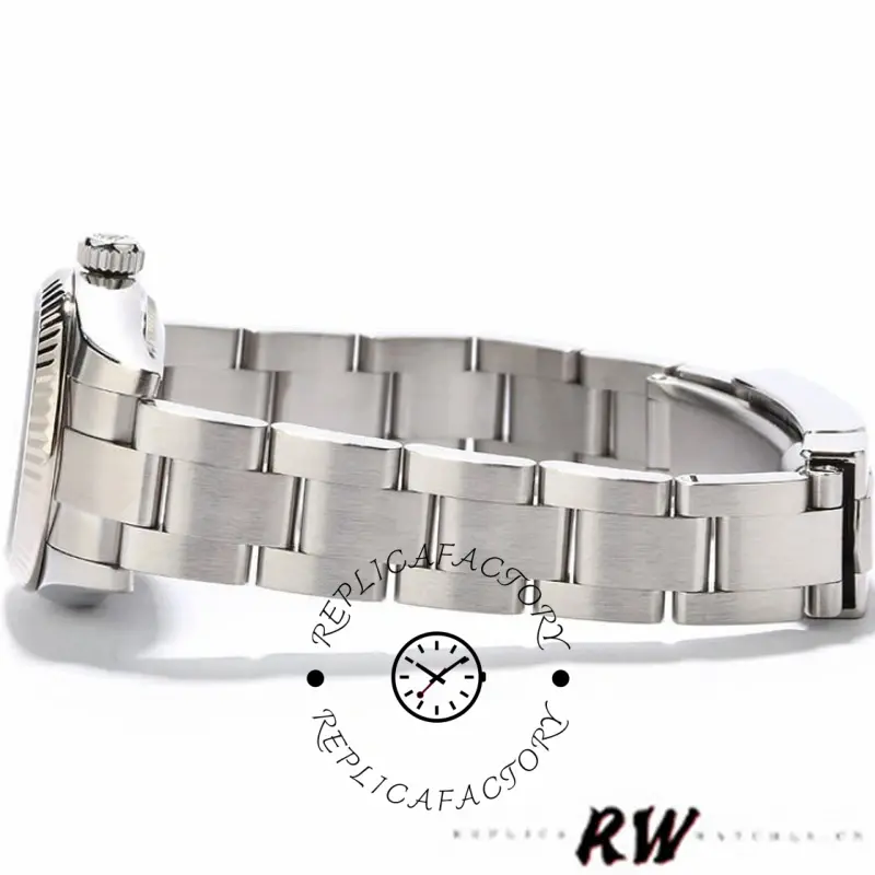Rolex Oyster Perpetual 176234 White Roman Dial 26mm Lady Replica Watch