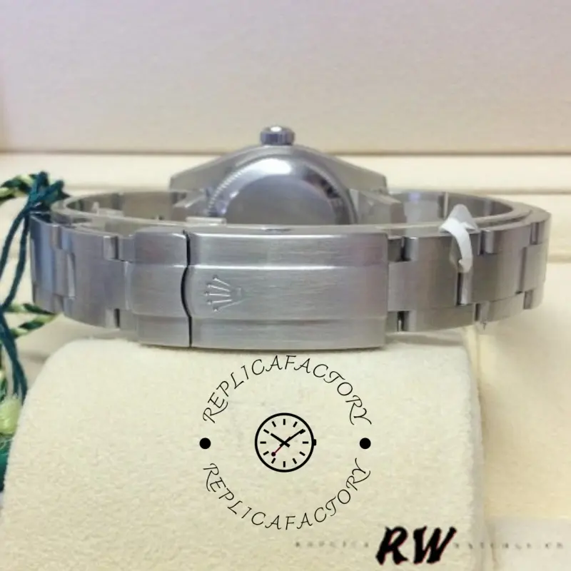 Rolex Oyster Perpetual 176200 Stainless Steel White Dial 26MM Lady Replica Watch