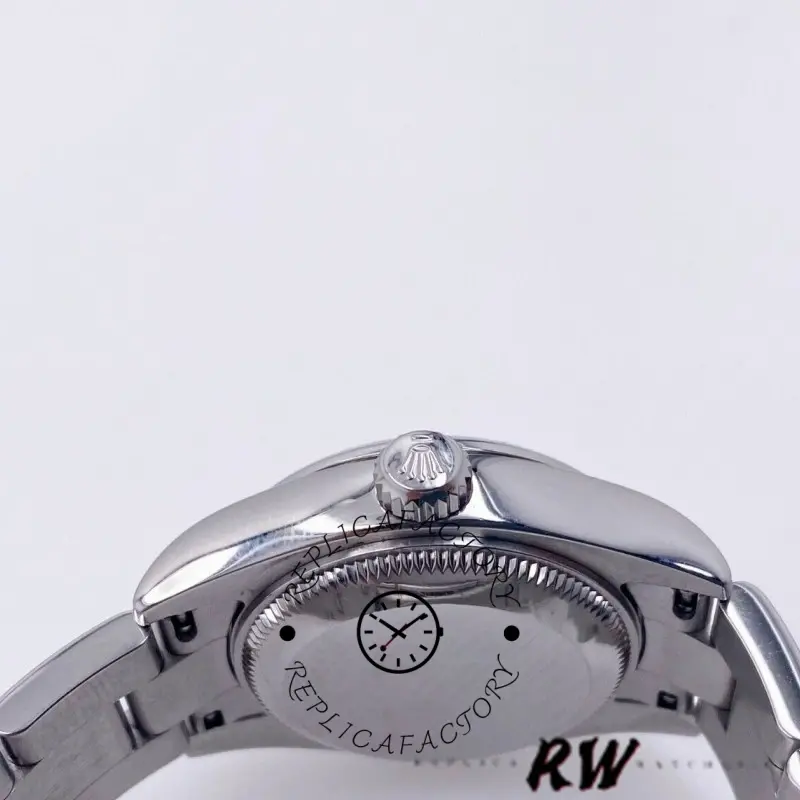Rolex Oyster Perpetual 176200 Pink Dial Domed Bezel 26MM Lady Replica Watch