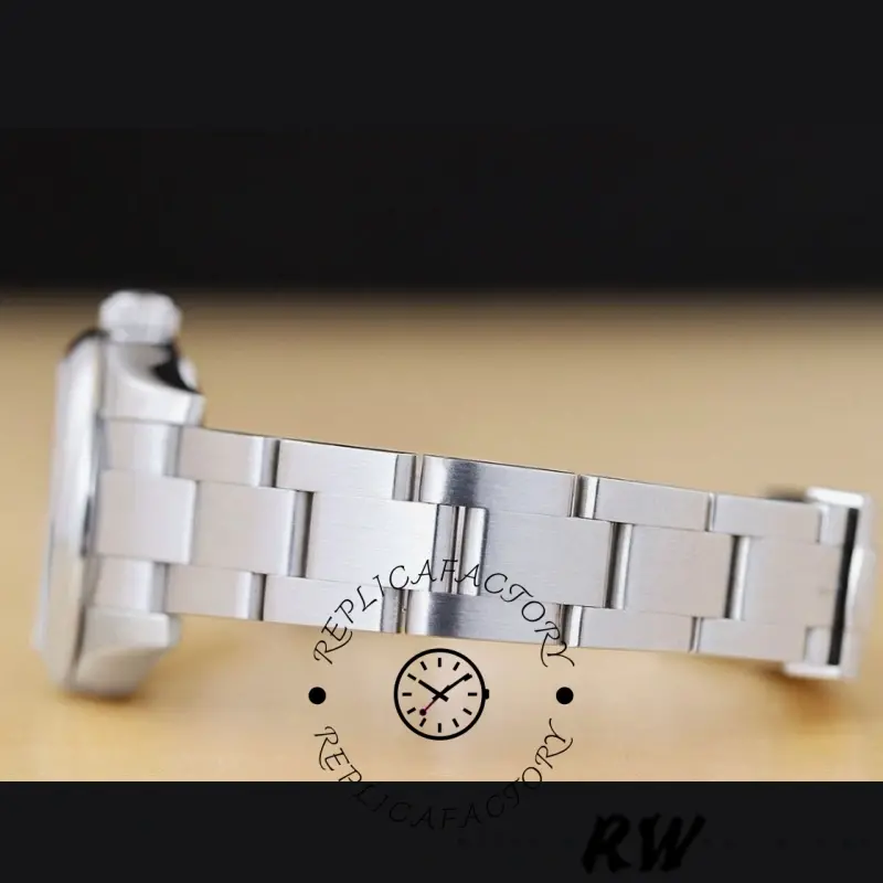 Rolex Oyster Perpetual 176200 Black Dial Stainless Steel 26MM Lady Replica Watch