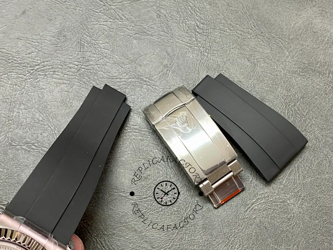Rolex Sky Dweller 42 White Gold White Dial Oysterflex M336239 0003