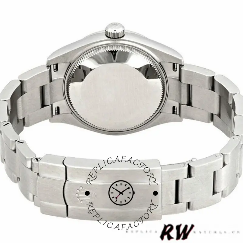 Rolex Oyster Perpetual 176200 Silver Arabic Dial Oyster Bracelet 26mm Lady Replica Watch