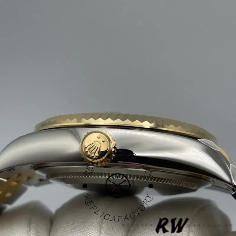 Rolex Sky-Dweller 326933 Stainless Steel Yellow Gold Champagne Dial 42MM Mens Replica Watch
