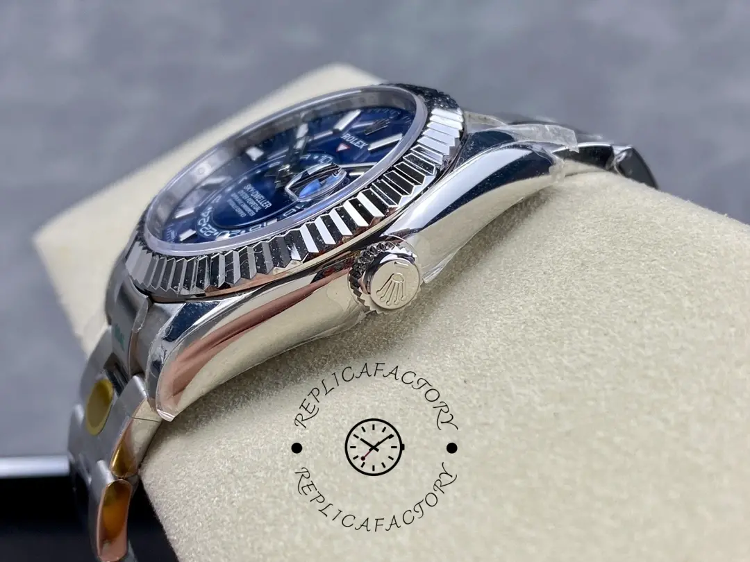 Rolex Sky-Dweller 42 m336934 0005 Stainless Steel Blue Dial Replica Watch