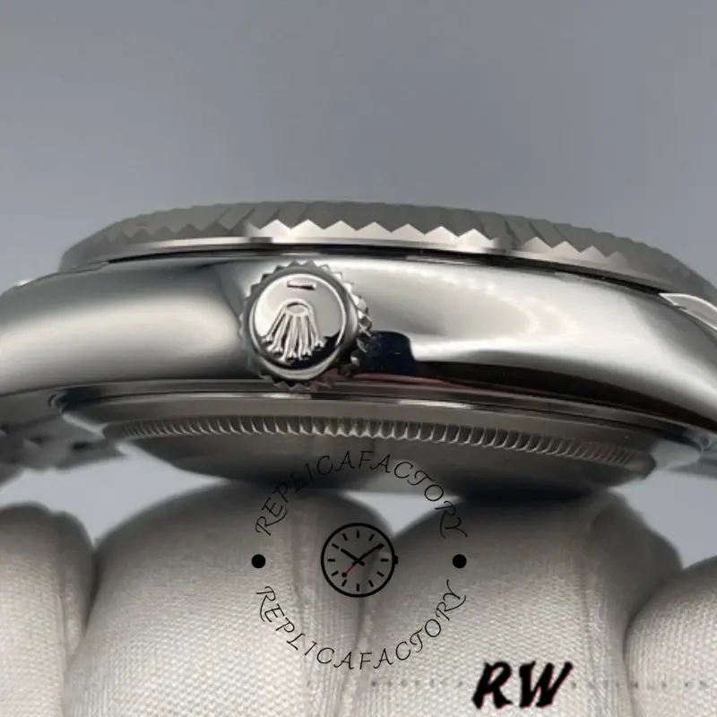 Rolex Sky-Dweller 326934 Fluted Bezel White Dial 42MM Replica Watch