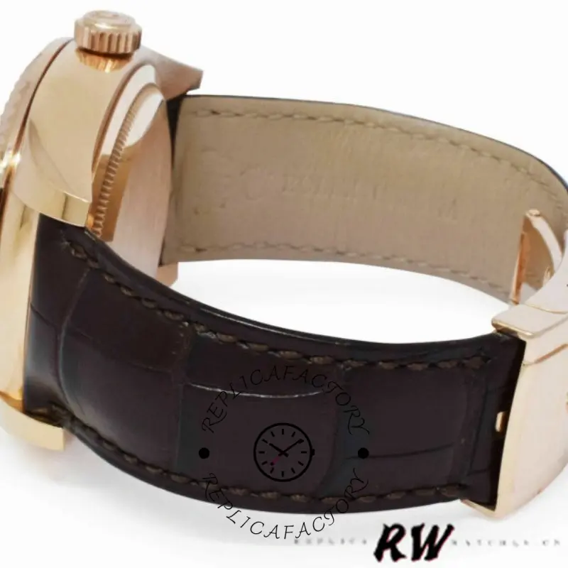 Rolex Sky-Dweller 326135 Sundust Dial Rose Gold 42MM Mens Replica Watch